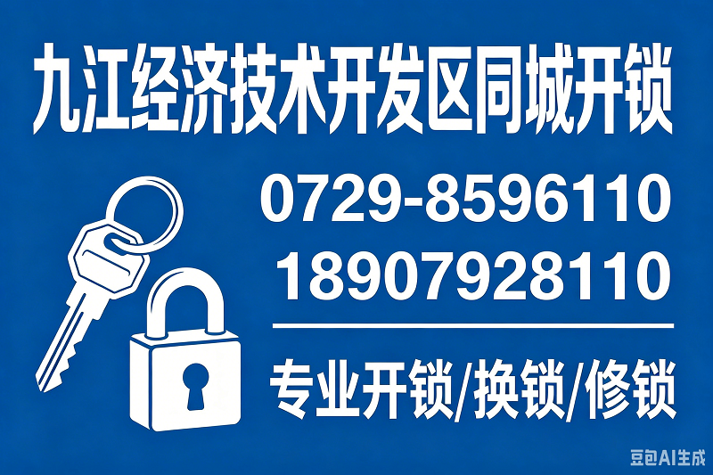 2026优选:九江专业的入户门开锁,换锁开锁公司热门推荐