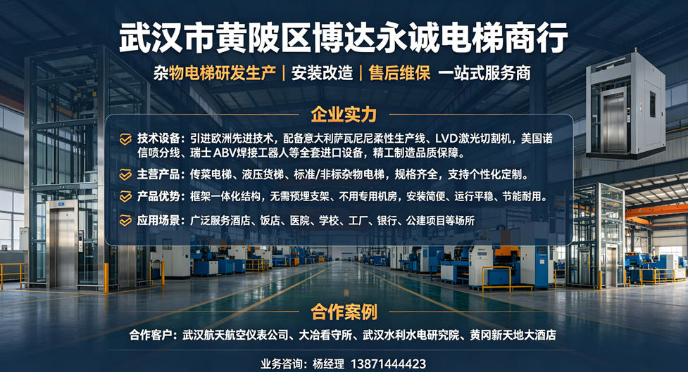 2026年武汉市货运电梯、楼层升降货梯直销指南：基于行业数据的五家实力企业深度解析与选购参考