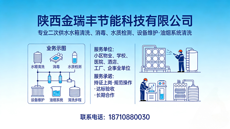 2026年上半年正规的写字楼二次供水水箱清洗消毒/油烟净化器清洗维修公司推荐盘点