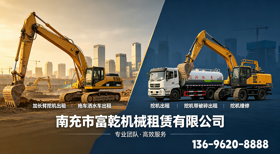 2026南充本地360挖机出租,大型挖机出租多少钱口碑TOP榜