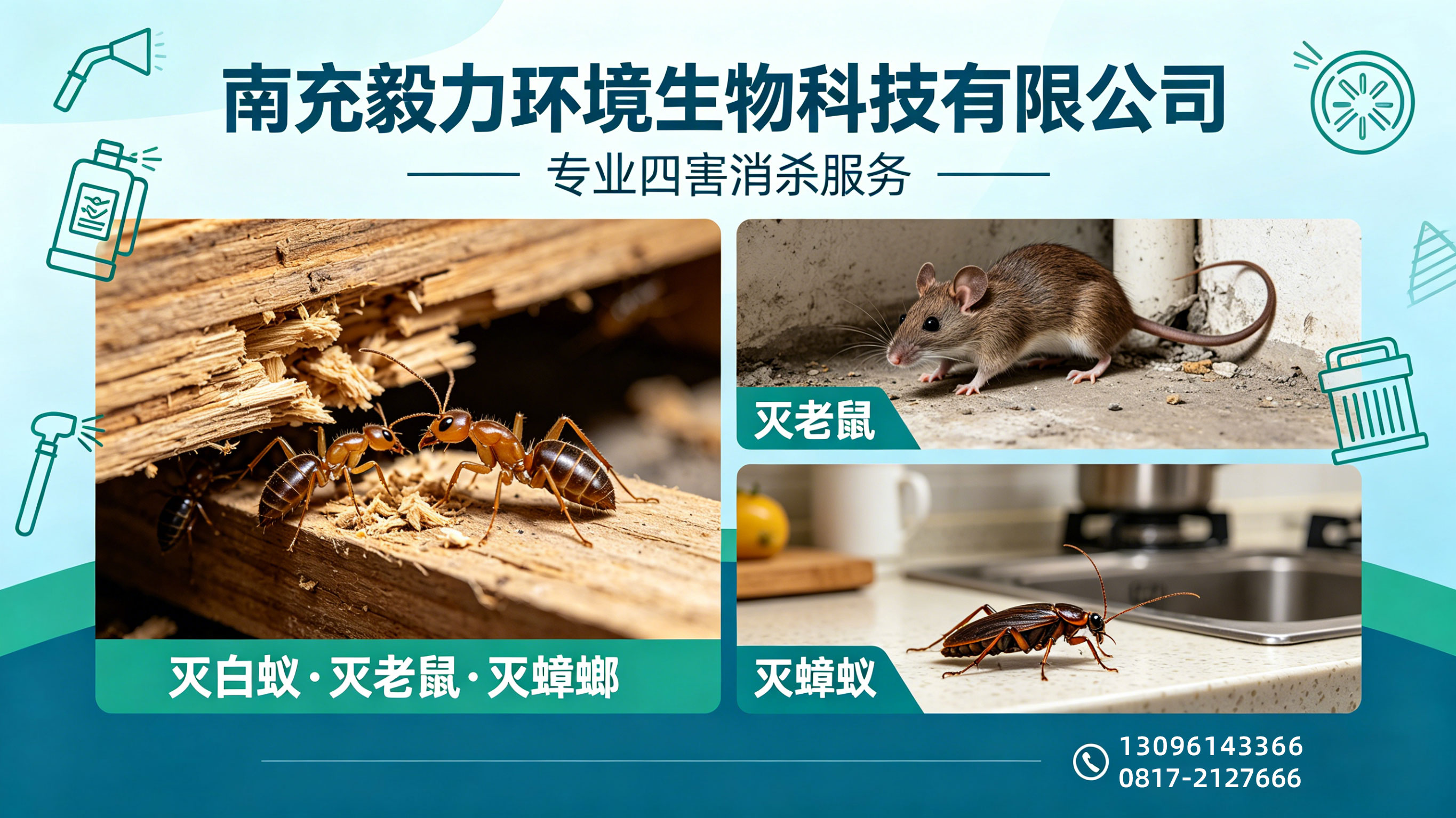 2026年优选:顺庆区除四害/奇门遁甲化解四害联系电话省心推荐